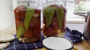 Маринованные помидоры, рецепт с аспирином