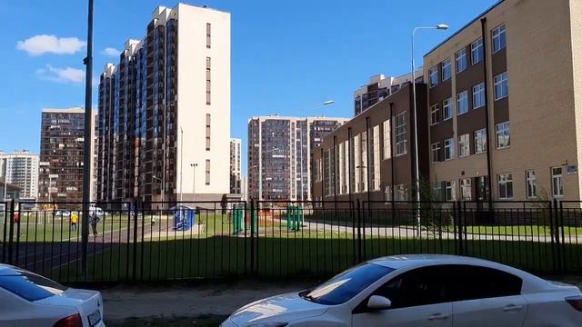 Охтинская аллея, 14. ч.1. Обзор дома в Мурино. смотреть онлайн