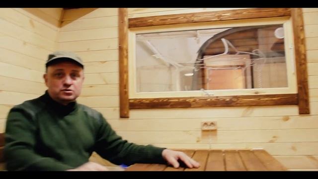 Баня для дайверов _ Баня-бочка КВАДРО 6 МЕТРОВ _ Обзор бани.mp4