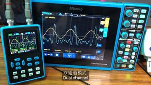 New 120M dual-channel oscilloscope dso2512g demo
