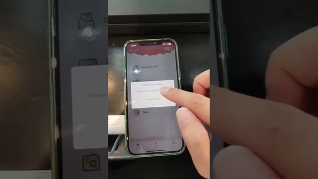 How to use a portable A4 printer?