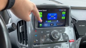 Настройка климат-контроля Chevrolet Volt