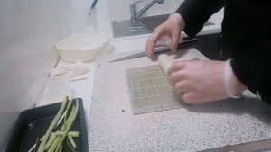 Ролл лава унаги. Суши.