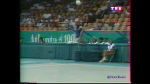 Yana BATYRSHINA (RUS) ball - 1996 Atlanta Olympics Qualifs