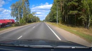 Трасса Р 104 Углич - Рыбинск с комментариями,  мимо Мышкина, сентябрь 2022