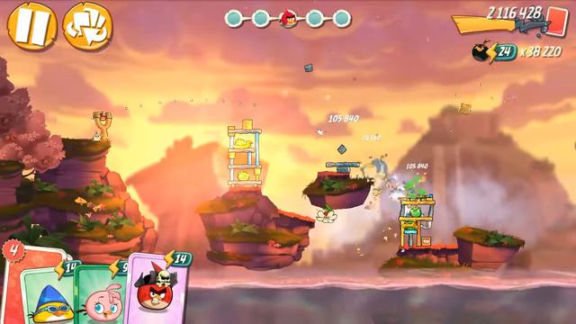 Angry Birds 2 LEVEL 461 / Злые птицы 2 УРОВЕНЬ 461 смотреть онлайн