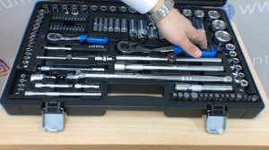 Видеообзор набора инструментов "LICOTA" 143 предмета (ALK-8009F)