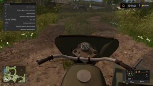 Урал М-67 36 и прицеп для карты Зеленая Долина Farming Simulator 17