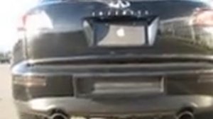 Сравнение звука выхлопа двух Infiniti FX 45 (американцы) с катализаторами и без них