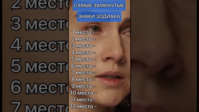 Самый замкнутый знак зодиака || Астрология