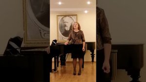 Русск. нар. песня "Зачем сидишь до полуночи..." Обр. М. Пазовского. Исп. Мальнева Илона, 14л