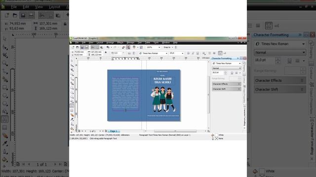 Membuat Cover Buku Corel Draw X4 || Nia Mulyawati 1901026101 смотреть онлайн