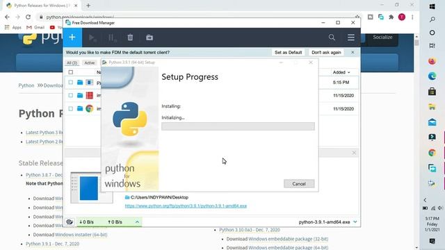 How to download python (step 1) #installpython