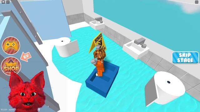 Котенок Ав играет в ПОБЕГ из ТЮРЬМЫ от ПОЛИЦЕЙСКИХ в Roblox ПОБЕЖАТЬ ИЗ ТЮРЬМЫ смотреть онлайн