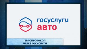Европротокол через Госуслуги