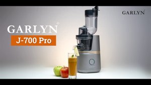 Яблочный сок в соковыжималке GARLYN J-700 Pro