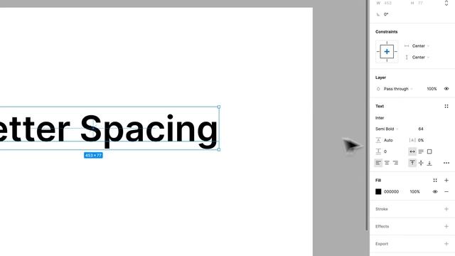 How to Adjust Kerning in Figma