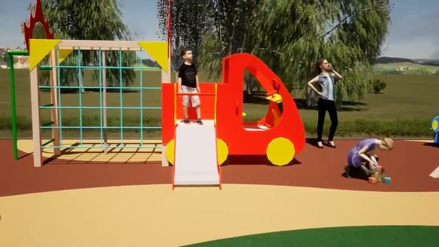 Школа интернат. Детская площадка смотреть онлайн