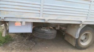 Манипулятор Маз Зубрёнок. Разболтался КОМ, ставлю инструментальный ящик.