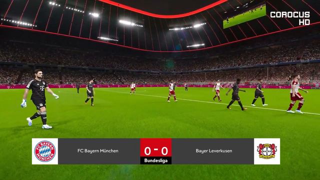 Bayern Munich vs Bayer Leverkusen | Allianz Arena | 2023-24 Bundesliga | PES 2021 смотреть онлайн