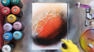 Spray art Планета и Космос баллончиками Art balonnn