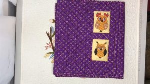 Текстильный органайзер для вышивки. Тестовый вариант