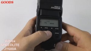 Фото вспышка Viltrox speedlite JY680A flash