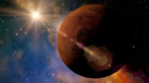 Планета_марс_вращается_в_космосе_4K_3840x2160