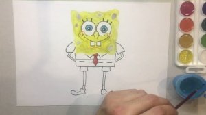 Рисуем Спанч-боба