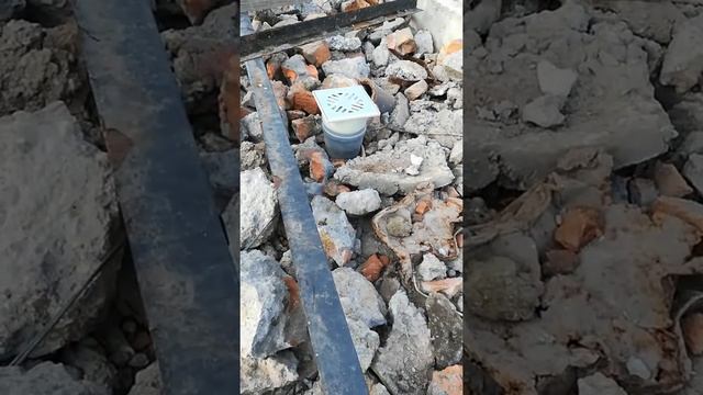 Бетонные полы в помывочной бани. Бетонная чаша. Своими силами.