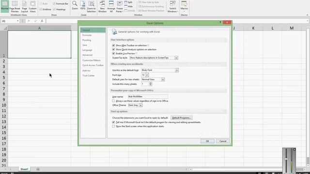 How to edit the quick access toolbar in Microsoft Excel 2013 смотреть онлайн