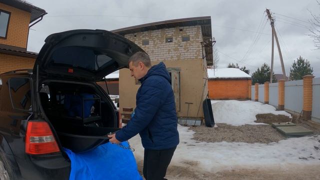 Погрузка мотобуксировщика в машину смотреть онлайн