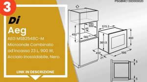 I 5 migliori forni a microonde multifunzionali ad incasso