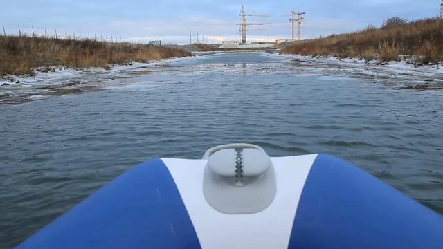 РИБ ЛОМАЕТ ЛЁД. Адмирал РИБ 410