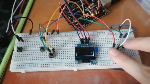 Arduino 2 players pong