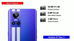 Realme GT Neo 5 vs Realme GT Neo 3