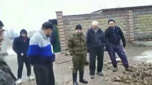 Ремонт водопровода. Красная речка, мечеть КУЛИ, февраль 2023г.