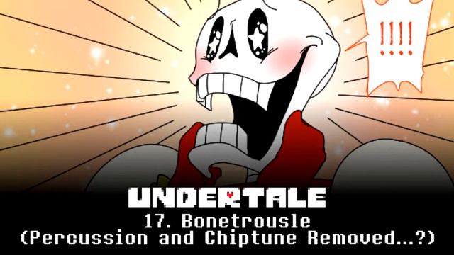 Undertale Music - Bonetrousle (Percussion Chiptune Removed...?) смотреть онлайн