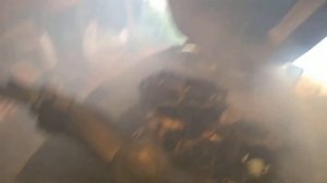 Снегоход Рысь. Запуск после ремонта.