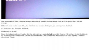 Unix & Linux: /sbin/init does not exist (2 Solutions!!)