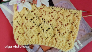 АЖУРНЫЕ ДОРОЖКИ СПИЦАМИ 194 Вязание Узоры спицами