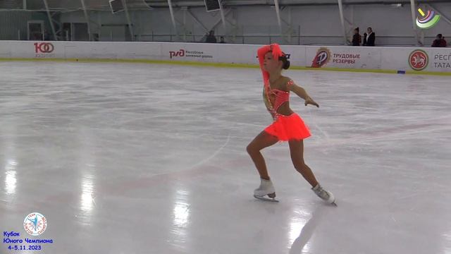 Кожевникова Милада. Кубок Юного Чемпиона Казань 4 11 23. 2 спортивный разряд КП смотреть онлайн