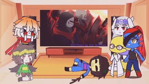 Undertale reacts to Villain Sans Squad Opening || Not Original || Read Desc