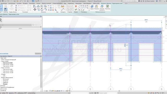 [REVIT] Урок 22. Разрезка на панели типа сэндвич