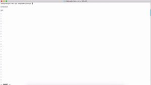 2 основных режима работы редактора vim