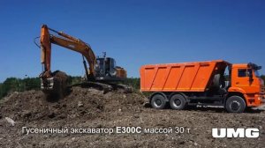 Обзор на экскаваторы UMG