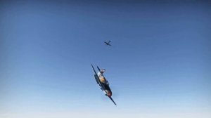 Воздушный бой (Як-1Б, И-16, 2 х Bf.109)