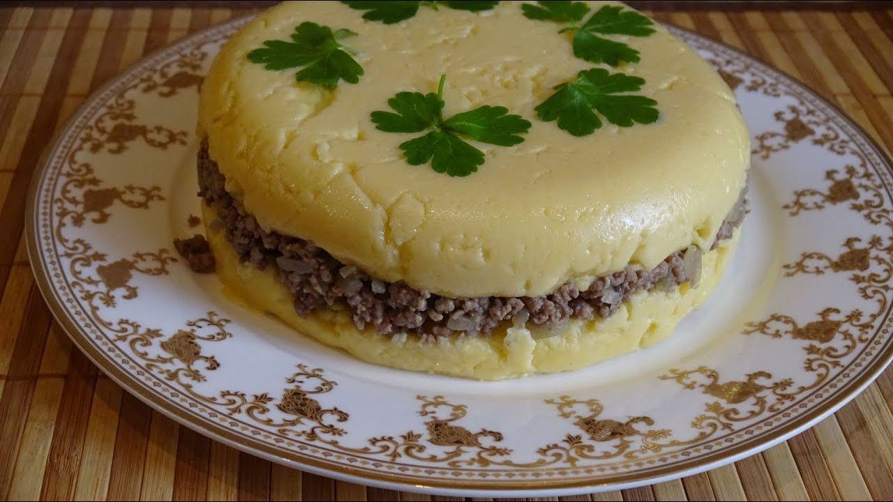 Мясной торт. Быстрый, вкусный и сытный мясной рецепт. смотреть онлайн