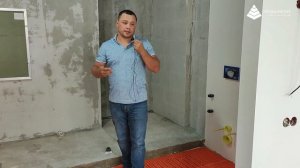 Большой керамогранит без трещин.Ремонт квартиры.