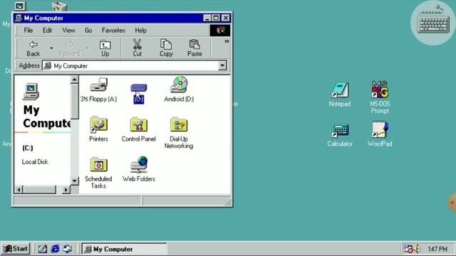 Што будет есль удалить папку windows и Program fiells на win98 simu смотреть онлайн